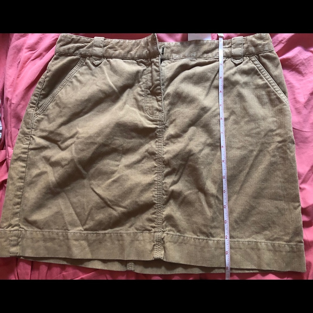 Corduroy skirt, mini skirt
